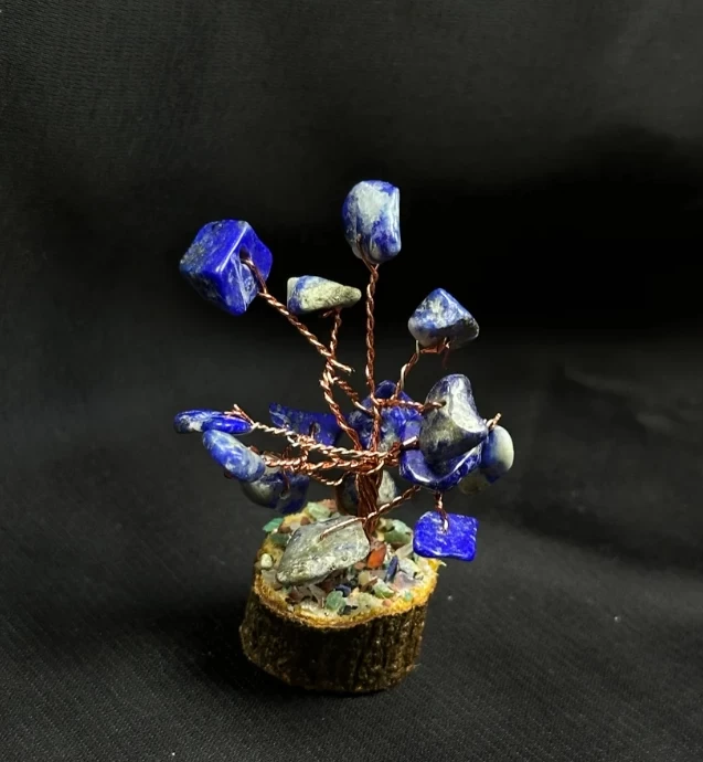 Lapis Lazuli Mini Tree (5cm) - Abhimantrit