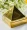 Golden Pyramid (5cm) 343gm - Abhimantrit & Certified