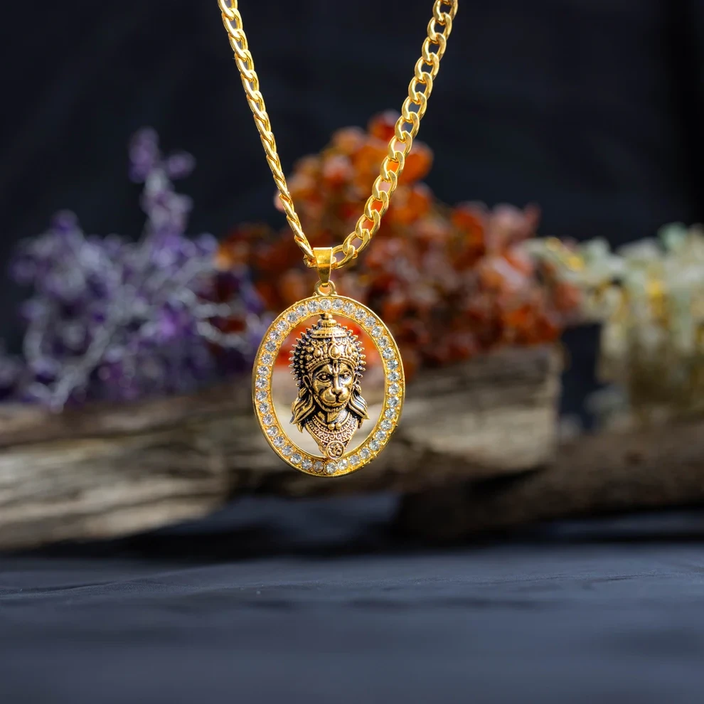 Hanuman Ji Blessing & Protection Pendant - Abhimantrit