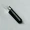 Black Tourmaline Pencil Pendant - Abhimantrit & Certified